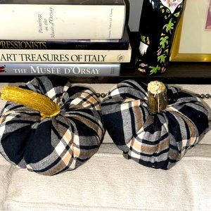 Fabric Pumpkin decor -Halloween/thanksgiving/fall